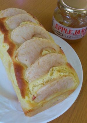 甘さ控えめﾘﾝｺﾞｼﾞｬﾑのケーキ☆-レシピのメイン写真