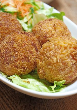 これで味付けばっちり！トマトコロッケ～♪-レシピのメイン写真