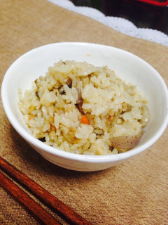鶏ごぼうの炊き込みご飯-レシピのメイン写真