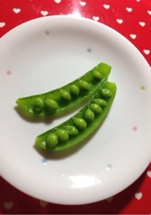 簡単！スナップエンドウお弁当やサラダに♪-レシピのメイン写真