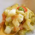 キスケ塩を使った野菜入りドレッシング!