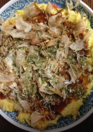 キャベツ使うなら失敗しにくいお好み焼き-レシピのメイン写真