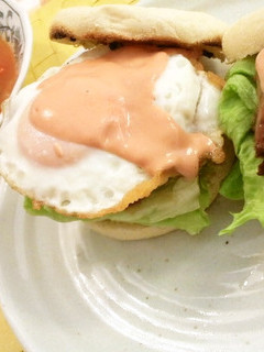 超簡単なテリヤキチキンバーガー-レシピのメイン写真