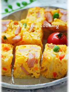 レンジde簡単♪お弁当オムレツ-レシピのメイン写真