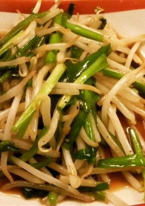 もやしとニラのシャキシャキ炒め-レシピのメイン写真