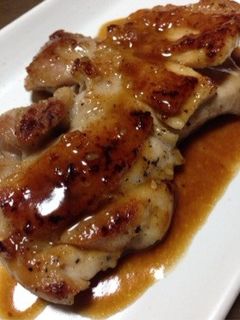 簡単 鶏モモ肉の和風ステーキ-レシピのメイン写真