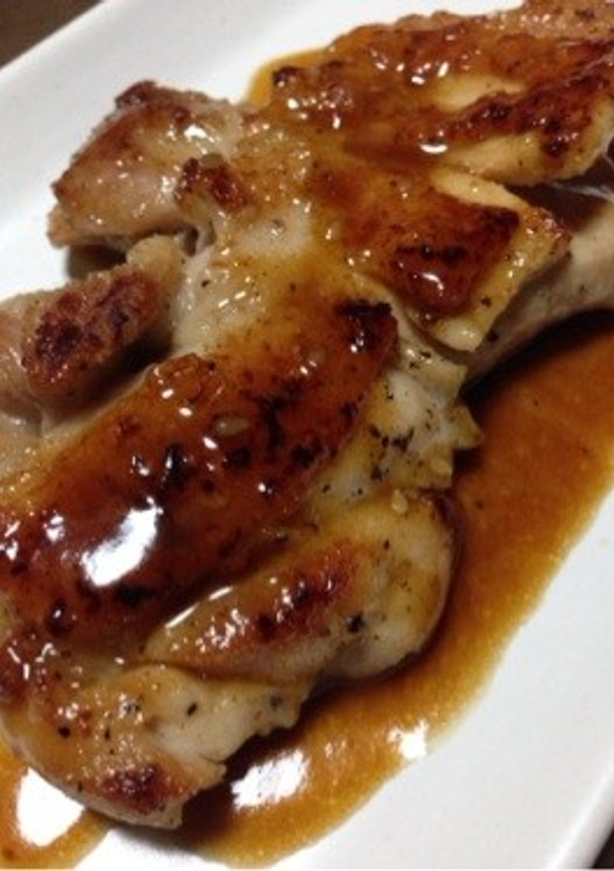 簡単 鶏モモ肉の和風ステーキ-レシピのメイン写真