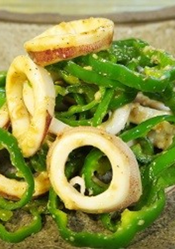 イカとピーマンの塩麴炒め-レシピのメイン写真