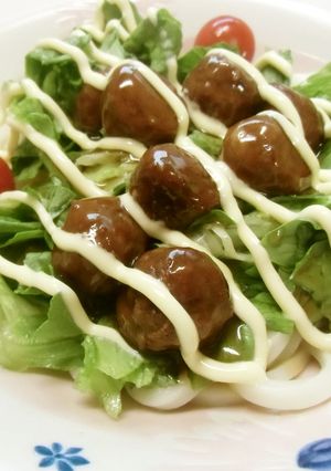 テリマヨ☆サラダうどん♪-レシピのメイン写真