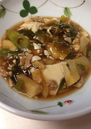 トロトロ！豆腐のオイスターソース煮-レシピのメイン写真