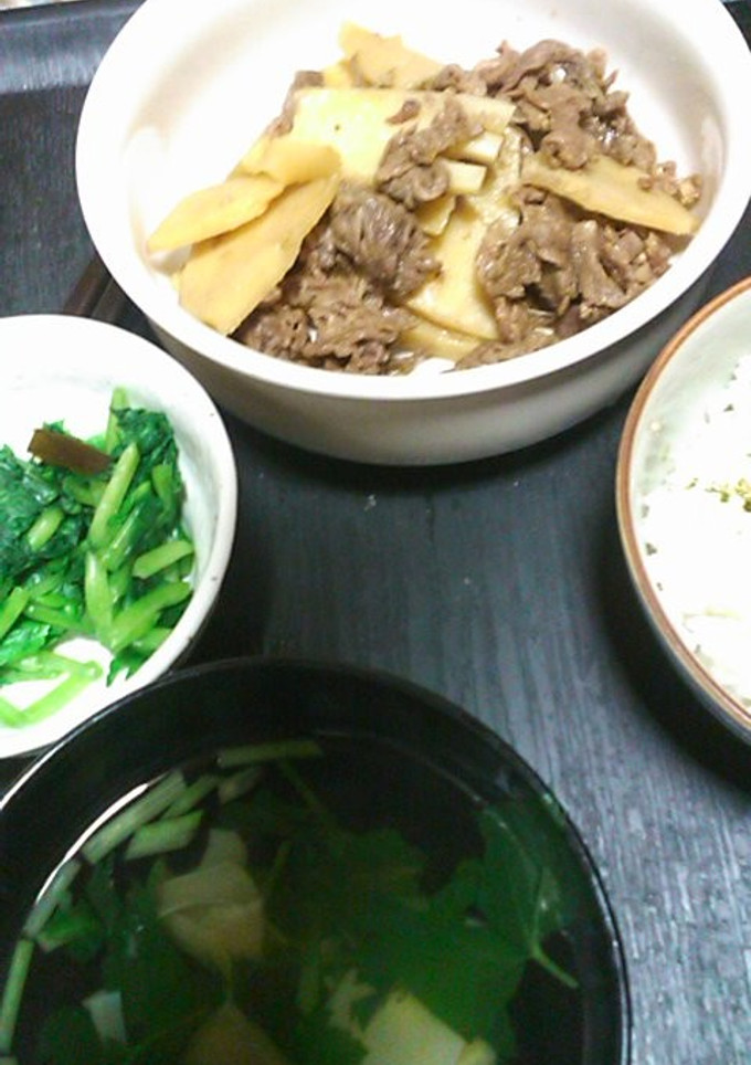 牛肉と筍の煮物-レシピのメイン写真