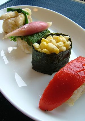 玄米&野菜寿司-レシピのメイン写真