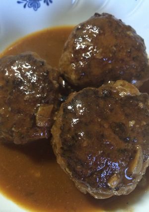 我が家の煮込みハンバーグ♡-レシピのメイン写真
