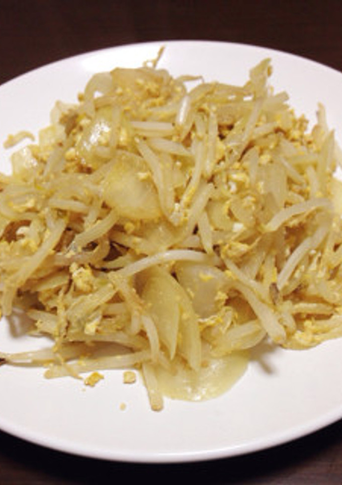もやしと玉ねぎの炒め物-レシピのメイン写真