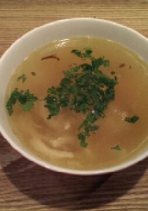 sopa de ajo y pollo-レシピのメイン写真