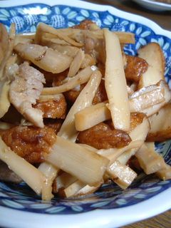 さつまあげとメンマの炒め煮-レシピのメイン写真