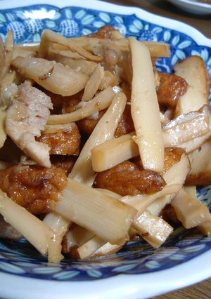 さつまあげとメンマの炒め煮-レシピのメイン写真