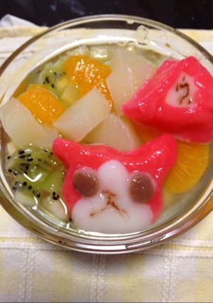 ジバニャン白玉 (自分用覚書)-レシピのメイン写真