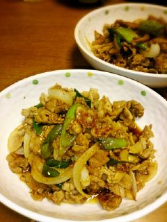 豚肉とねぎの胡麻醤油炒め-レシピのメイン写真