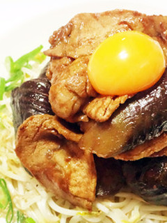 とろとろ茄子と豚肉の赤味噌炒め-レシピのメイン写真