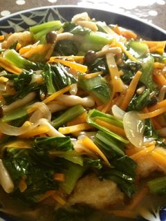 鶏のささみの青梗菜中華あんかけ-レシピのメイン写真