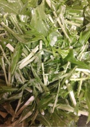 水菜サラダ-レシピのメイン写真
