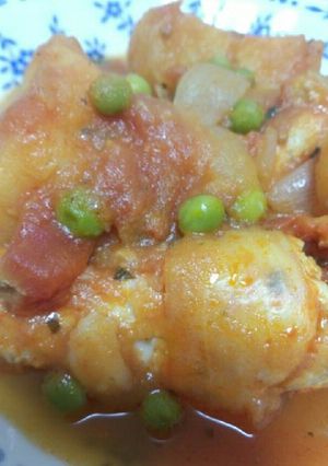 ｺﾞﾛｺﾞﾛじゃがいもと鶏肉のﾄﾏﾄ煮-レシピのメイン写真