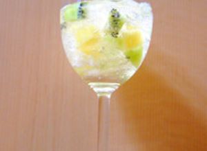キウイとゴールドキウイの炭酸ゼリー-レシピのメイン写真