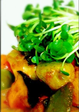 鶏むね肉と野菜の黒酢あん-レシピのメイン写真