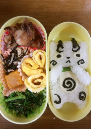 コマさん弁当（妖怪ウォッチ）-レシピのメイン写真