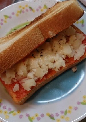 忙しい朝にも✨簡単ポテトサンド♥-レシピのメイン写真