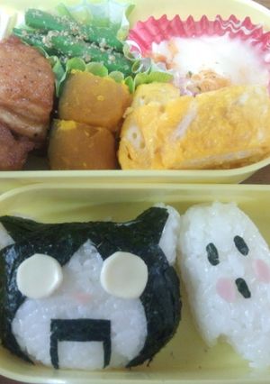 ロボニャンとボー坊弁当(妖怪ウォッチ)-レシピのメイン写真