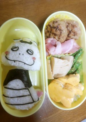 ツチノコパンダ弁当(妖怪ウォッチ)-レシピのメイン写真