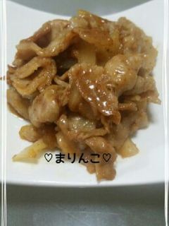 ♡しょうが焼き♡-レシピのメイン写真
