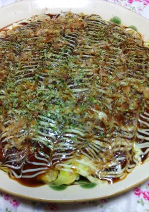 コストコのパンケーキミックスでお好み焼き-レシピのメイン写真