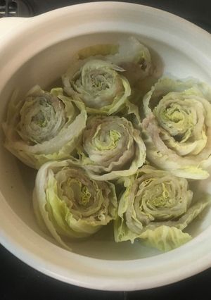 絶品!やっぱ美味しい白菜のミルフィーユ鍋-レシピのメイン写真