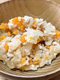 野菜嫌いにも!時短炊き込みご飯(離乳食)-レシピのメイン写真