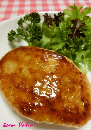 鶏ひき肉が*最高*豆腐ハンバーグ-レシピのメイン写真
