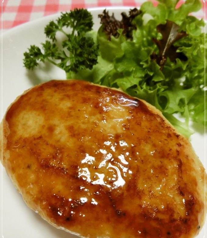 鶏ひき肉が*最高*豆腐ハンバーグ-レシピのメイン写真
