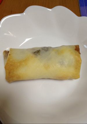 余った春巻きの皮でチョコバナナ-レシピのメイン写真