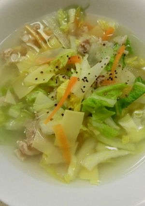 筍・姫皮（ヒメカワ）の中華スープ-レシピのメイン写真
