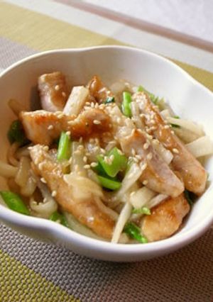 シャキシャキ大根と豚肉の炒め物-レシピのメイン写真