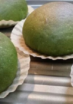 栗入り抹茶アンパン-レシピのメイン写真