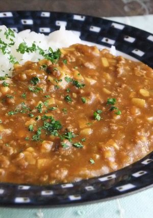 ♔たけのこが主役のカレー♔キーマカレー風-レシピのメイン写真