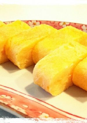 運動会遠足弁当朝食行楽ふわふわ甘い卵焼き-レシピのメイン写真