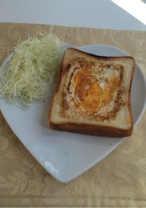 朝にペロッと 卵チーズパン-レシピのメイン写真