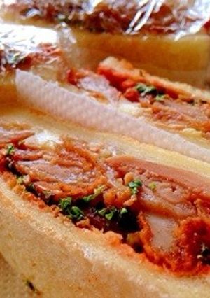 ファミマのチキンでキチンとサンド-レシピのメイン写真