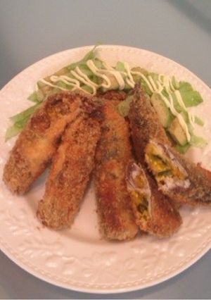 イワシのカボチャサラダフライ♪-レシピのメイン写真