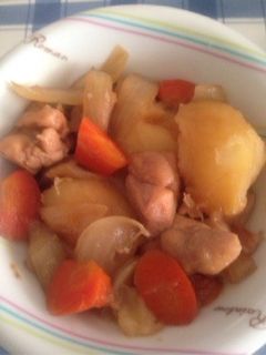 鶏肉とジャガイモの煮物-レシピのメイン写真
