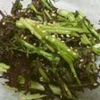 サラダからし菜のナンプラー和え